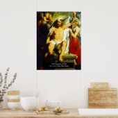 De opleving van Christus Poster (Keuken)