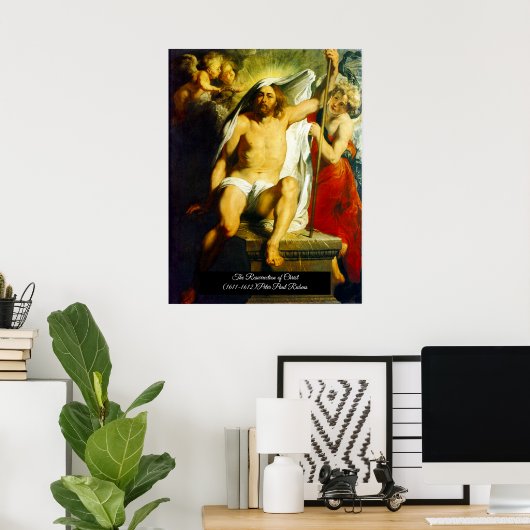 De opleving van Christus Poster (Thuiskantoor)