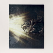De opleving van Jezus Christus Legpuzzel (Verticaal)