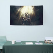 De opleving van Jezus Christus Spandoek (Beurs)