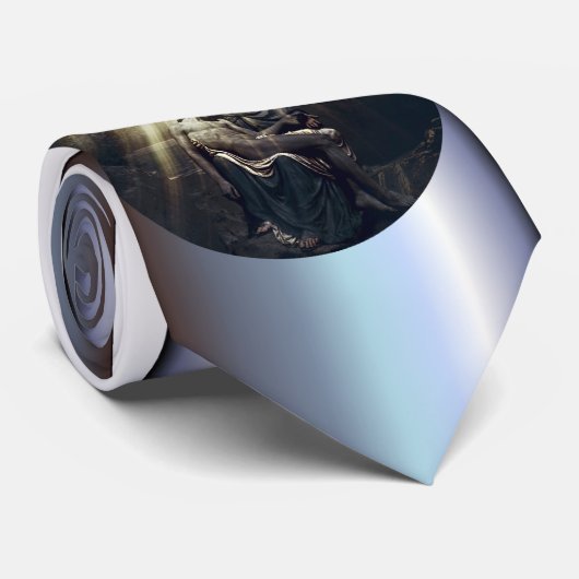 De opleving van Jezus Christus Stropdas (Opgerold)