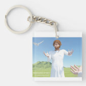 De opleving van Jezus Sleutelhanger (Voorkant)