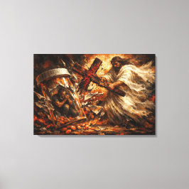 De Oplossing: Goddelijke Doorbraak Herstel Kunst Canvas Afdruk