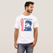 De oplossing: Socialistische Revolutie T-shirt (Voorkant volledig)