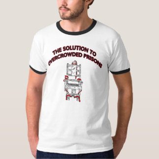 De oplossing voor overvolle gevangenissen t-shirt