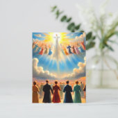 De Opname: Christelijke Religieuze Kunst Briefkaart (Staand voorkant)