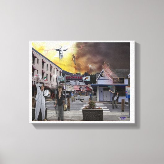 De Opname uit Alaska Canvas Afdruk (Voorkant)