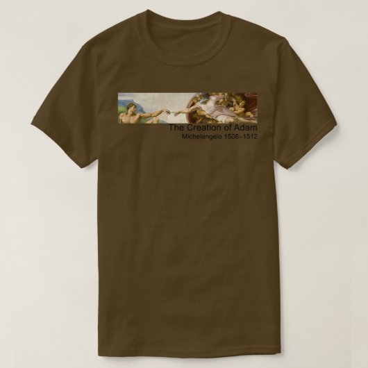 De oprichting van Adam 4 T-shirt (Design voorkant)