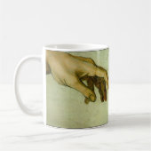 De oprichting van Adam in detail Koffiemok (Links)