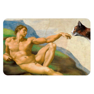 De oprichting van Adam Parody Magneet
