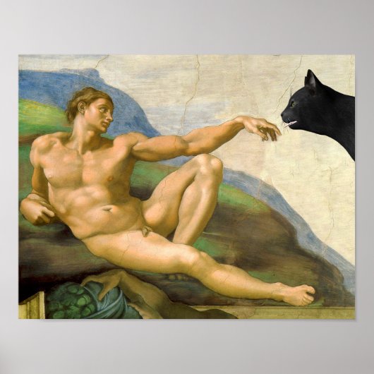 De oprichting van Adam Parody Poster (Voorkant)