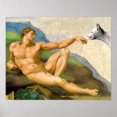 De oprichting van Adam Parody Poster (Voorkant)