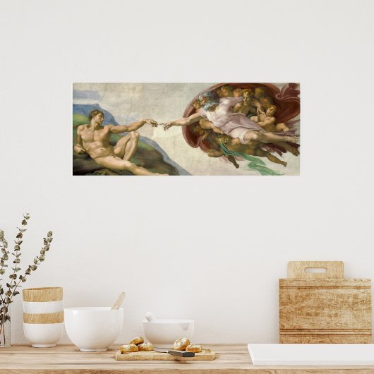 De oprichting van Adam Poster (Keuken)