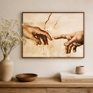 De oprichting van Adam Poster