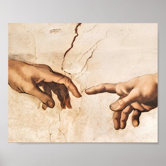 De oprichting van Adam Poster (Voorkant)