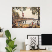 De oprichting van Australië, Poster (Thuiskantoor)