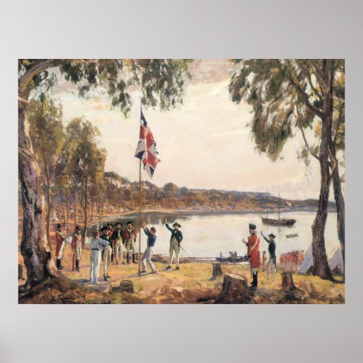 De oprichting van Australië, Poster (Voorkant)