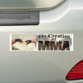 De oprichting van MMA Bumpersticker (Op auto)