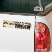 De oprichting van MMA Bumpersticker (Op Truck)