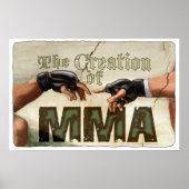 De oprichting van MMA Poster (Voorkant)