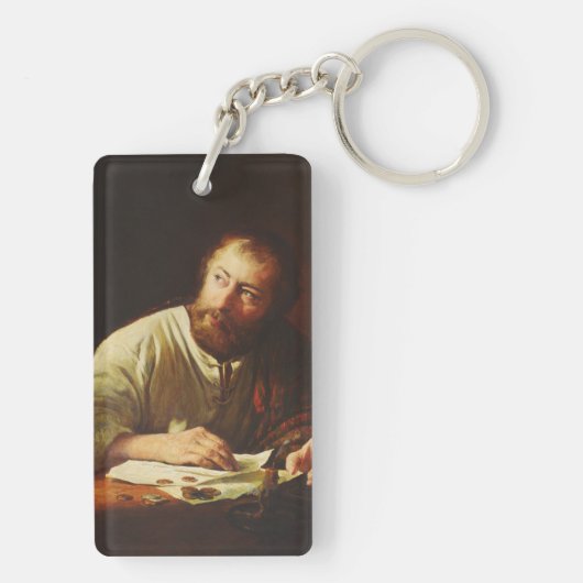 De oproep aan de Apostle Matthew Sleutelhanger (achterkant)