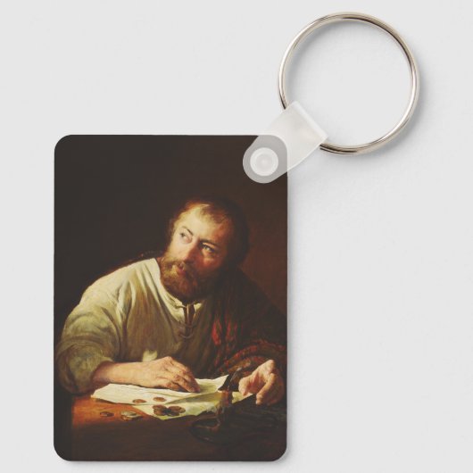 De oproep aan de Apostle Matthew Sleutelhanger (Achterkant)