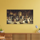 De oproep aan de laatste slachtoffers van de terre canvas afdruk (Insitu (Woonkamer))