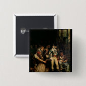 De oproep aan de laatste slachtoffers van de terre vierkante button 5,1 cm (Voorkant /achterkant)