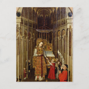 De oproep aan de Maagd Briefkaart