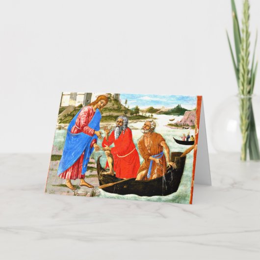 De oproep aan Saints Peter en Andrew Kaart (Voorkant)