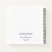 "De oproep" Notitieboek (Achterkant)