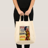 De oproep tot dienst ~ Doe mee met het leger Tote Bag (Voorkant (product))
