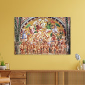 De oproep van de gekozen naar de hemel canvas afdruk (Insitu (Woonkamer))