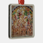 De oproep van de gekozen naar de hemel metalen ornament (Rechts)