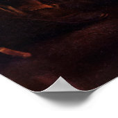 De oproep van Matthew door Caravaggio (1600) Poster (Hoek)