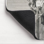 De oproep van Muezzin aan Prayer, 19e eeuw Muismat (Hoek)