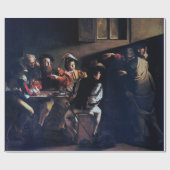 De oproep van Saint Matthew, Caravaggio Cadeaupapier (Vlak)