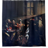De oproep van Saint Matthew, Caravaggio Douchegordijn (Voorkant)