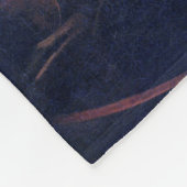 De oproep van Saint Matthew, Caravaggio Fleece Deken (Hoek)