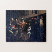 De oproep van Saint Matthew, Caravaggio Legpuzzel (Horizontaal)