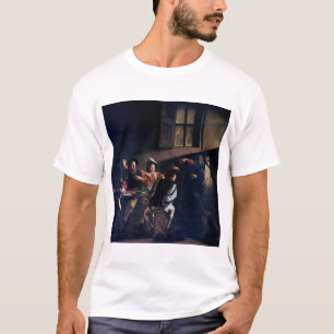 De oproep van Saint Matthew, Caravaggio T-shirt