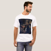 De oproep van Saint Matthew, Caravaggio T-shirt (Voorkant volledig)