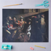 De oproep van Saint Matthew, Caravaggio Tissuepapier (Craft)