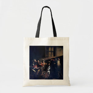 De oproep van Saint Matthew, Caravaggio Tote Bag