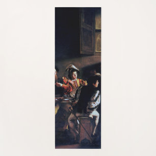 De oproep van Saint Matthew, Caravaggio Yogamat