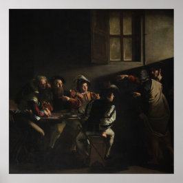De oproep van Sint Matthew Poster