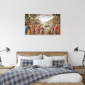 De oproep van SS. Peter en Andrew, 1481 Canvas Afdruk (Insitu (Slaapkamer))