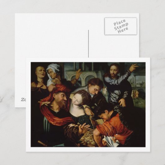 De oproep van St. Matthew Briefkaart (Voorkant / Achterkant)