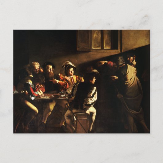 De oproep van St. Matthew Briefkaart (Voorkant)