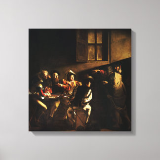 De oproep van St. Matthew Canvas Afdruk